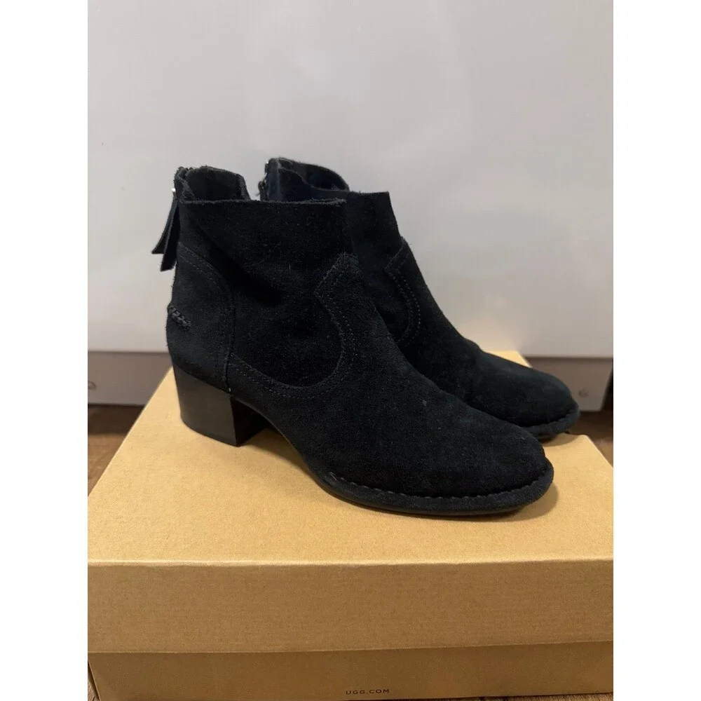 UGG black Slovenia suede Bandara Ankle boot